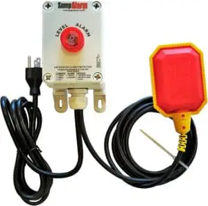Sump Pump Alarm with 10ft Float Switch for Indoor & Outdoor Use