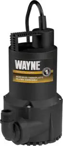 Wayne 57719-REL1 RUP160 Oil Free Submersible Multi-Purpose Water Pump